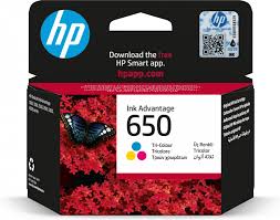 Cartouche HP 650 Tri-colour Original Ink Advantage Cartridge