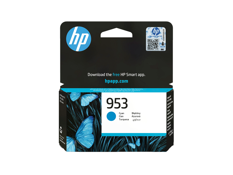 Cartouche HP 953 Cyan Original Ink  Cartridge