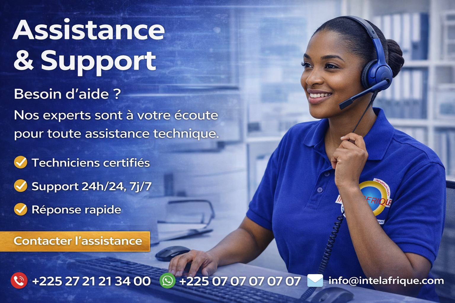 Centre d'assistance