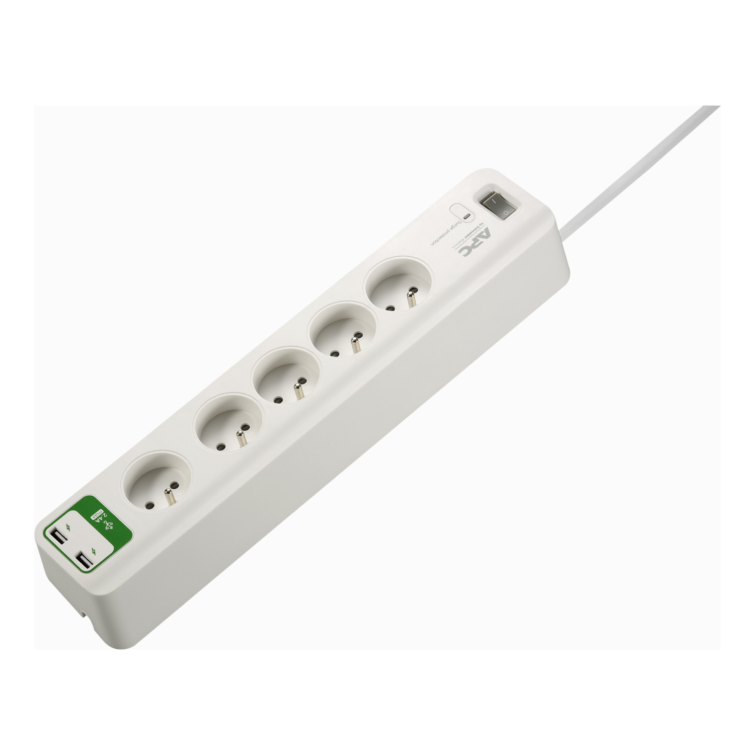 APC Essential Parafoudre 5 outlets 230V White France (PM5-FR)
