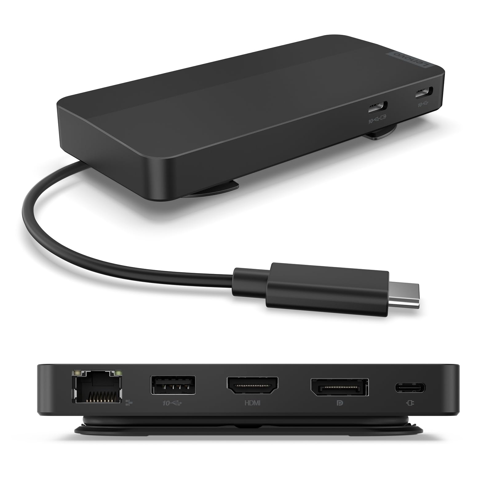Lenovo USB-C Dual Display Travel Dock with 100W Adapter_EU