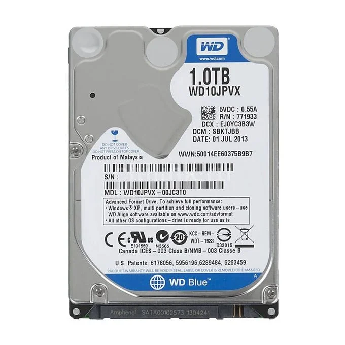 DISQUE DUR INTERNE DESKTOP WESTERN DIGITAL 1TB SATA