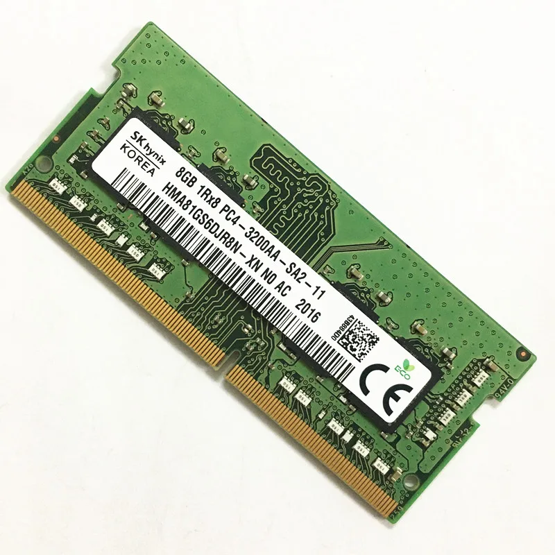 MEMOIRE RAM LAPTOP SKHYNIX 8GB 1RX8 PC4-3200AA  SA2 11