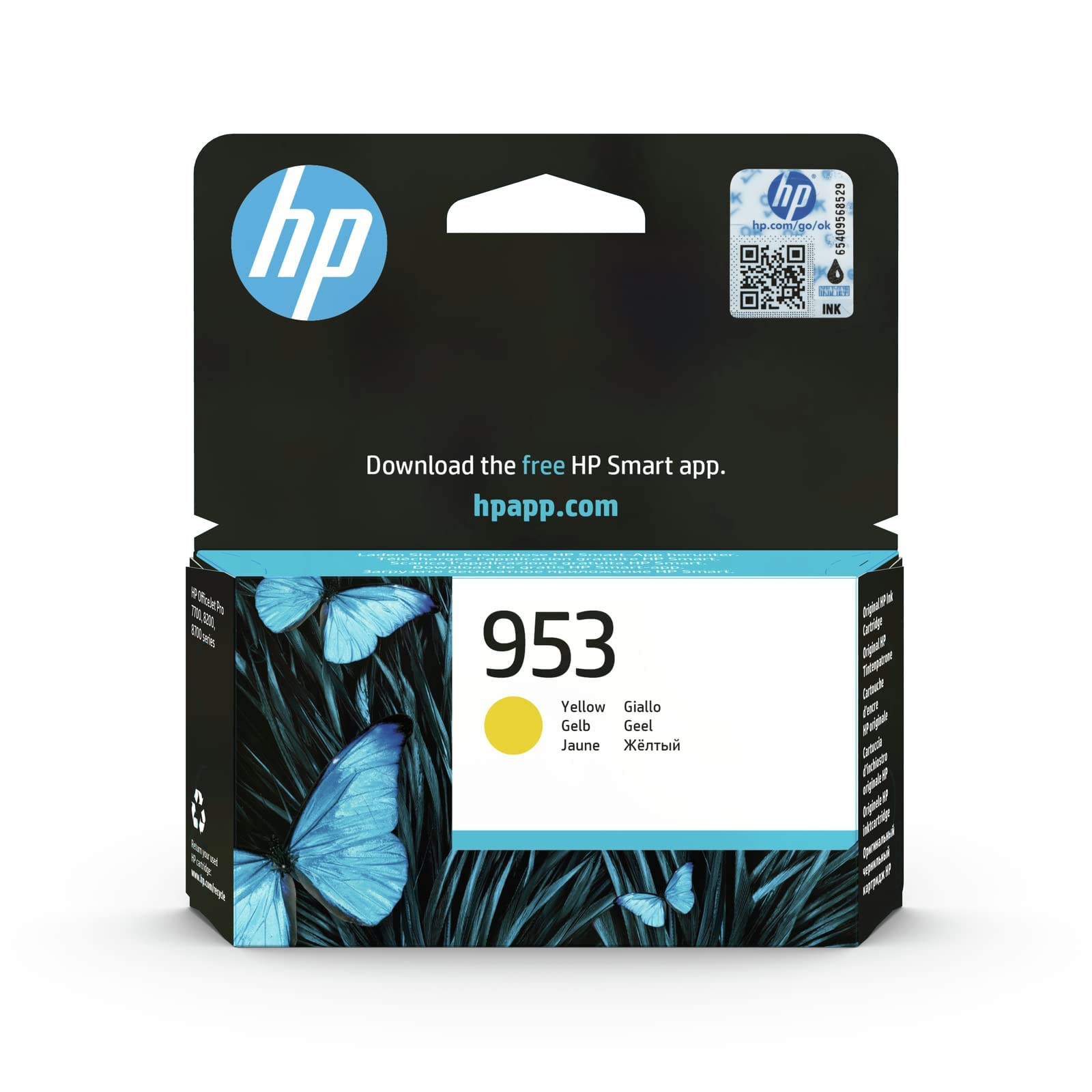 HP 953 Yellow Original Ink Cartridge