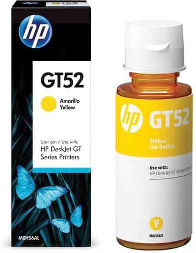 HP GT52 Yellow Original Ink Bottle