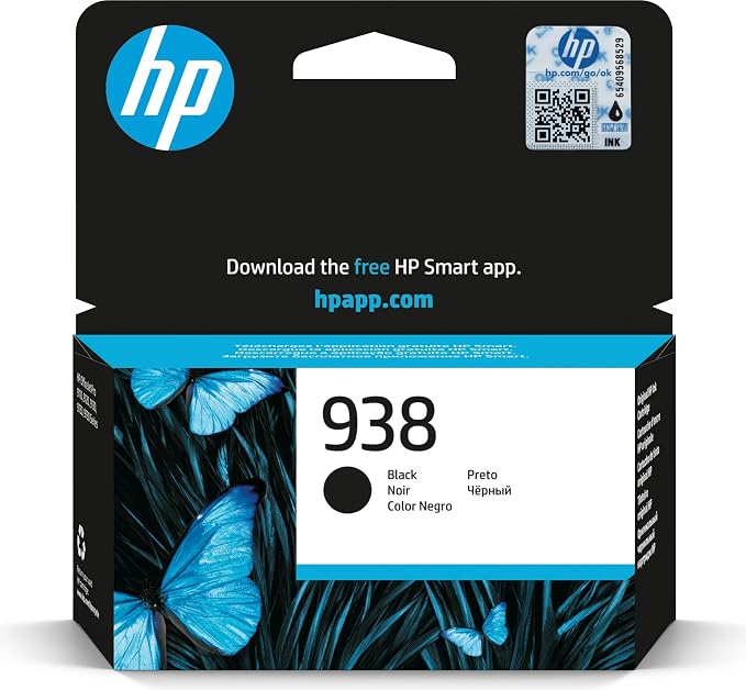 HP Cartouche d'encre d'origine 938 - Noir (4S6X8PE)
