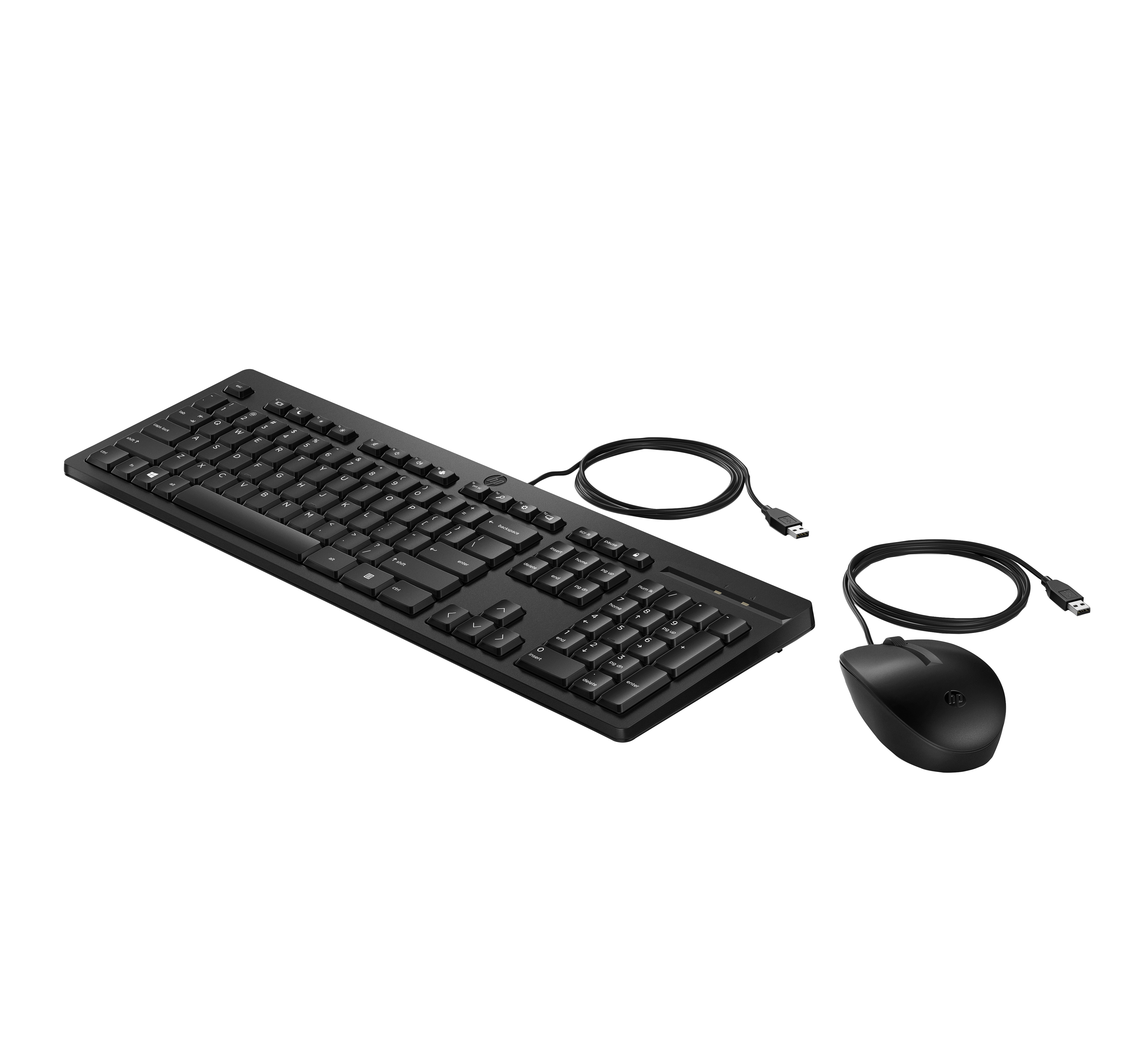 Ensemble combiné clavier et souris filaires HP 225