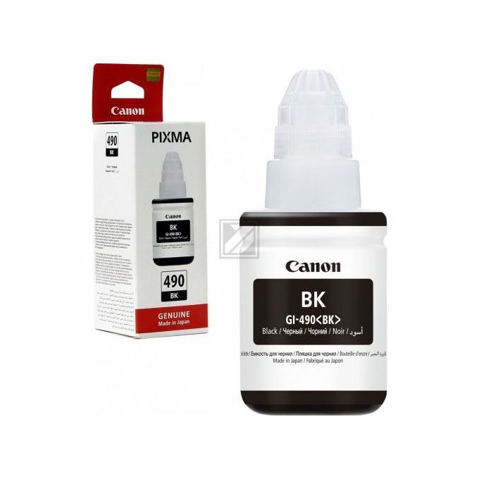 CARTOUCHE D'ENCRE CANON PIXMA BLACK  490 135ml ~12000 PAGES