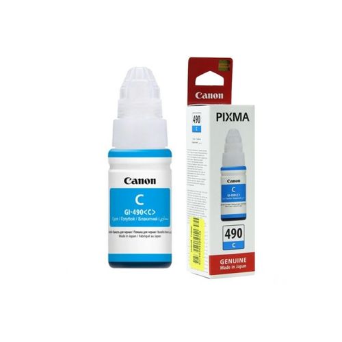 Cartouche d'encre canon cyan  490 70ml ~7000 pages